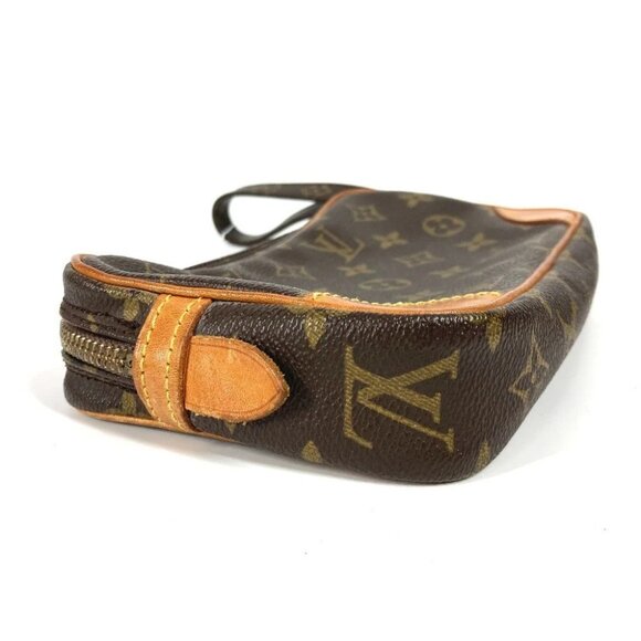 LOUIS VUITTON M51827 Monogram Marly DragonnesPM Pouch Bag Clutch Bag with Strap - Picture 3 of 15